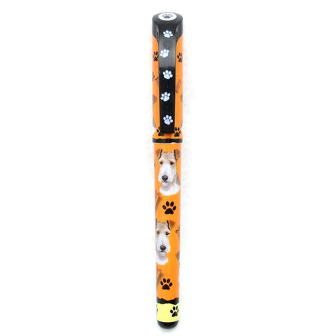 Wire Fox Terrier Refillable Gel Pen