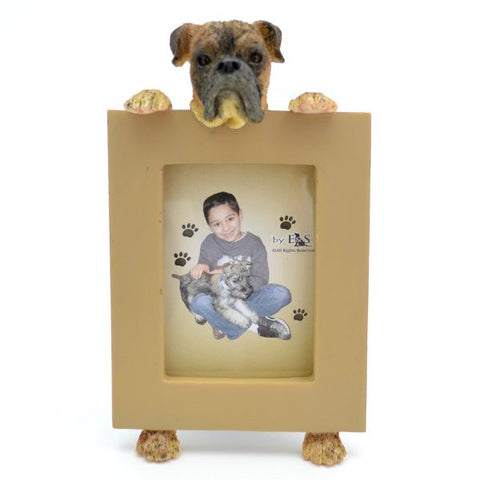 Boxer (Brindle) Picture Frame