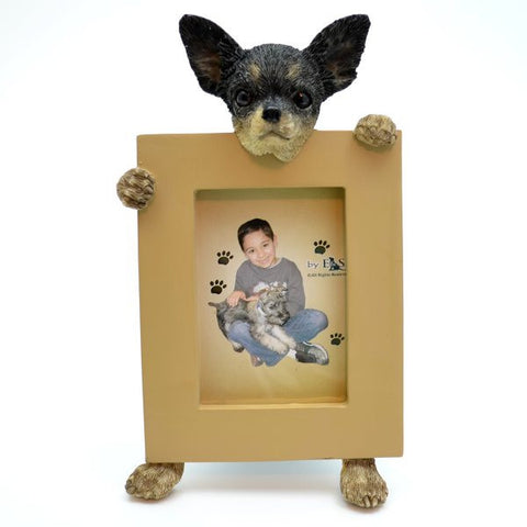 Chihuahua (Black and Tan) Picture Frame