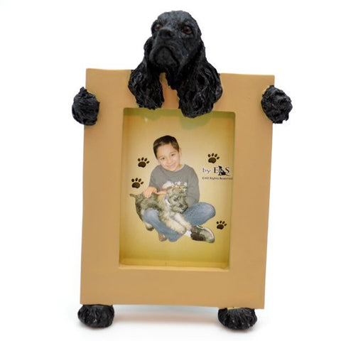 Cocker Spaniel (Black) Picture Frame