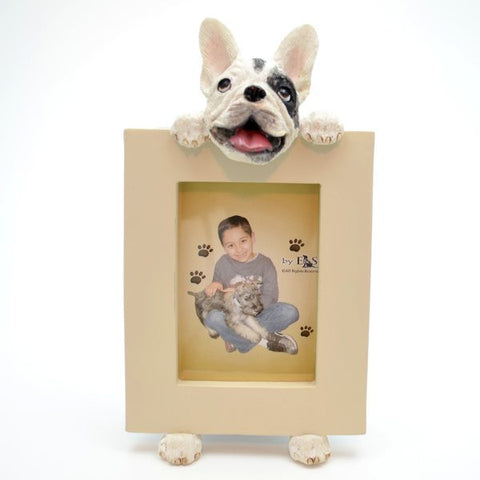 French Bulldog (Black and White) Picture Frame