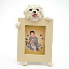 Maltese (Puppy Cut) Picture Frame