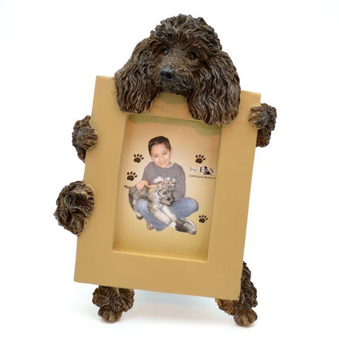 Poodle (Chocolate) Picture Frame