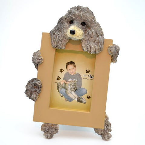 Poodle (Silver) Picture Frame