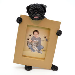 Pug (Black) Picture Frame