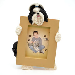 Shih Tzu (Black and White) Picture Frame