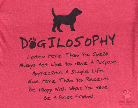 Dogilosphy Printed T-Shirt