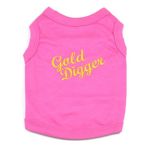 Gold Digger Embroidered T-Shirt