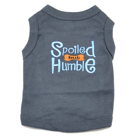 Spoiled But Humble Embroidered T-Shirt