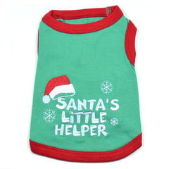 Santa's Little Helper Embroidered T-Shirt