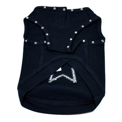 Embroidered Skull Tank Top