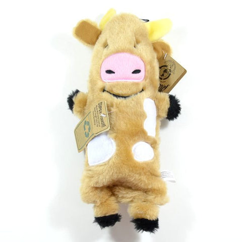 Cow Bottle Buddy Dog Toy