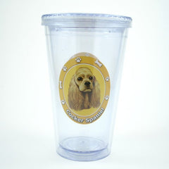 Cocker Spaniel Double Wall Tumbler