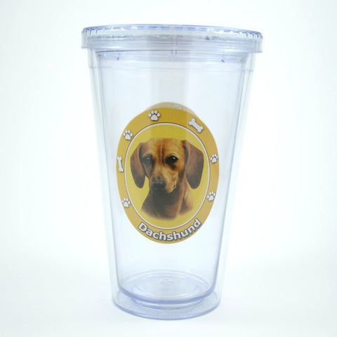 Dachshund (Red) Double Wall Tumbler