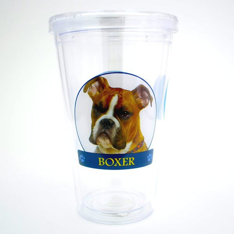 Boxer (Uncropped) Double Wall Tumbler