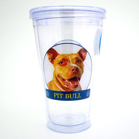 Pit Bull Double Wall Tumbler