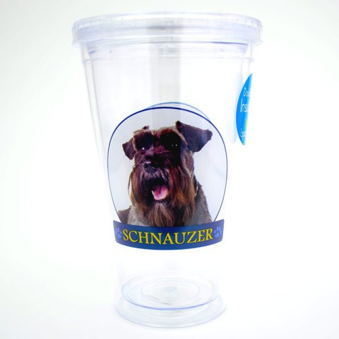 Schnauzer (Uncropped) Double Wall Tumbler