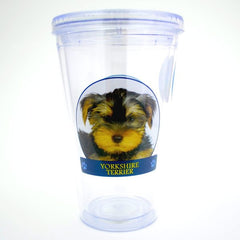 Yorkshire Terrier (Yorkie) Puppy Cut Double Wall Tumbler