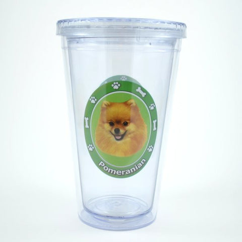 Pomeranian Double Wall Tumbler