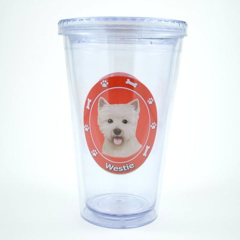 West Highland White Terrier (Westie) Double Wall Tumbler