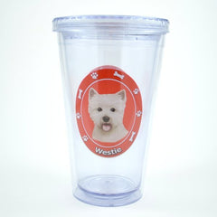 West Highland White Terrier (Westie) Double Wall Tumbler