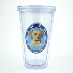 Labrador Retriever (Yellow) Double Wall Tumbler