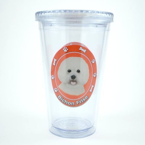 Bichon Frise Double Wall Tumbler