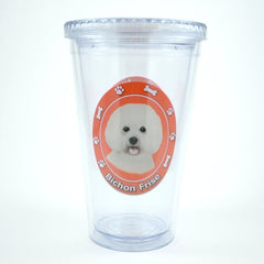 Bichon Frise Double Wall Tumbler